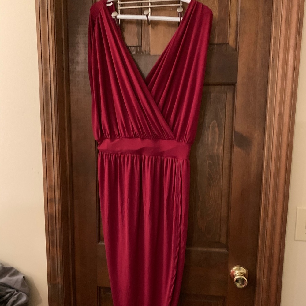 Red dress